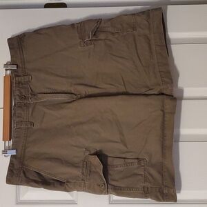 Izod shorts men's size 42 brown cargo shorts worn Summer
